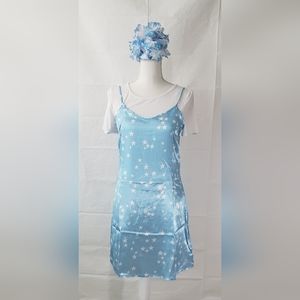 Stars print t-shirt dress